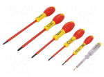 Screwdriver: insulated-set | insulated | Pozidriv&reg;,slot | FATMAX&reg;