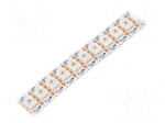 Programmable LED tape | RGB | 5050 | LED/m: 144 | 12mm | white PCB | IP20