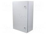 Enclosure: wall mounting | X: 380mm | Y: 600mm | Z: 210mm | AX | steel