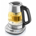 ETA | Kettle | Crystela Premium ETA915390000 | Electric | 2200 W | 1.5 L | Glass | 360&deg; rotational base | Stainless steel/Glass