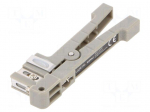 Stripping tool | Wire: coaxial,round,fiber-optic