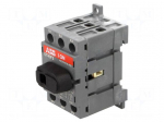 Switch-disconnector | Poles: 3 | for DIN rail mounting | 40A | OT