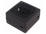 Enclosure: for computer | ABS | black | X: 99mm | Y: 102mm | Z: 56mm