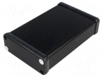Enclosure: with panel | 1455 | X: 78mm | Y: 120mm | Z: 27mm | aluminium