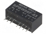 Converter: DC/DC | 6W | Uin: 9&divide;36VDC | Uout: 3.3VDC | Iout: 0&divide;1500mA