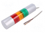 Signalling column | red/amber/green | LED | 24VDC | IP65 | LR6 | ABS