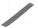 Tape: sealing | W: 30mm | L: 30m | Thk: 3mm | grey | caoutchouc hot-melt