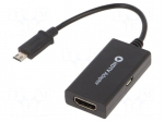 Adapter | HDMI socket,USB B micro socket,USB B micro plug