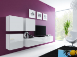 Cama Living room cabinet set VIGO 23 white/white gloss