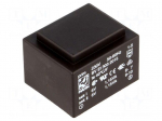 Transformer: encapsulated | 2.3VA | 230VAC | 6V | 6V | 191mA | 191mA | PCB