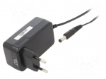 Power supply: switching | mains,plug-in | 12VDC | 1.5A | 18W | 85% | POSC