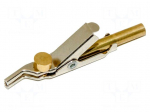 Crocodile clip | Grip capac: max.25.4mm | Overall len: 59.4mm