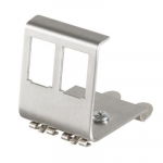 DIN-Rail adapteris 2xRJ45 Keystone modulim METĀLS