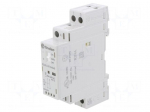 Contactor: 2-pole installation | 25A | 12VAC,12VDC | NO x2 | IP20 | 22