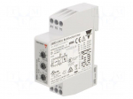 Automation module: timer | 0,1s&divide;100h | SPDT | 250VAC/8A,24VDC/5A