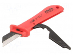 Knife | for electricians | insulated