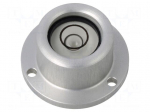 Spirit level | mounting flange, for bolting surface | H: 10mm