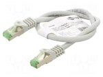 Patch cord | S/FTP | Cat: Cat 8.1 | RJ45 plug,both sides | stranded