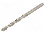 Drill bit | for metal | &Oslash;: 4.5mm | high speed steel grounded HSS-G
