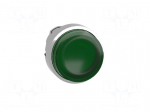 Switch: push-button | 22mm | Stabl.pos: 2 | green | IP66 | prominent