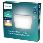 PHILIPS MAUVE 2700K LED CEILING SQ 17W gaismeklis