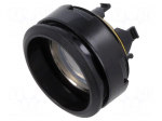 Button holder | 22mm | 84 | &Oslash;22.5mm | IP67 | Face dim: &Oslash;25mm | Body: black