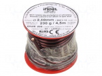 Coil wire | double coated enamelled | 2.5mm | 0.2kg | -65&divide;200&deg;C