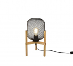 TRIO-Lighting Calimero table lamp E27 matt black gaismeklis