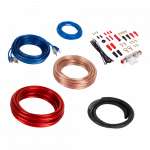 Auto- ja mootorrattatooted, elektroonika, navigatsioon, CB raadio // Auto elektroonikakomponendid : Installatsioonikaablid : Kaitsealused : &Uuml;hendused // Zestaw montażowy do wzmacniaczy Kruger&Matz KM0010