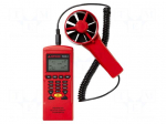 Thermoanemometer | LCD | Velocity measuring range: 0.4&divide;32m/s
