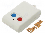 Enclosure: for remote controller | X: 37mm | Y: 61mm | Z: 16mm | ABS