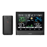 Nutiseadmed // Ilmajaamad // Wielofunkcyjna stacja pogodowa, bezprzewodowa, dotykowe przyciski