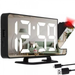 Audio- ja HiFi-s&uuml;steemid // Radio Clock // Budzik- zegar LED z projektorem Izoxis 19576