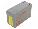 Re-battery: acid-lead | 12V | 9Ah | AGM | maintenance-free | 34W