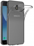 Back panel cover Evelatus Samsung Galaxy J3 2017 J330 Silicone Case 1.5mm TPU Transparent