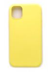 Back panel cover Evelatus Apple iPhone 11 Pro Max Nano Silicone Case Soft Touch TPU Yellow