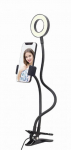 Case universal Gembird  MOBILE ACC SELFIE RING&HOLDER/LED-RING4-PH-01
