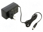 Power supply: switching | mains,plug-in | 24VDC | 1.5A | 36W | 87.4%