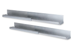 L-shaped mounting rails for server cabinets 19"