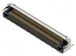Connector: PCB to PCB | socket | hermaphrodite | PIN: 100 | LSHM | 2A