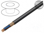 Wire | NYY | 4x16mm2 | round | wire | Cu | PVC | black | 600V,1kV