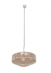 Trio Svea piekarama lampa 61 cm E27 beige brushed steel 364700144 4017807617252