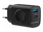 Gembird 2-in-1 20 W Apple Watch and Phone Fast Charger | TA-UC-PDQCW20-01-BK