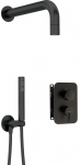 Concealed shower set with mixer BOX - with hand shower