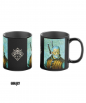 Heat Reveal Mug Good Loot The Witcher 3 Game Art Chronicles - Geralt & Vincent van Gogh 450 ml Black