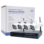 Video surveillance kit PNI House WiFi550 NVR 8 Channel 1080P and 4 Wireless Wireless Outside 720P, P2P, IP66