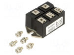 Bridge rectifier: three-phase | Urmax: 1.2kV | If: 80A | Ifsm: 750A