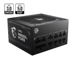 Power Supply MSI  Power Supply||850 Watts|Efficiency 80 PLUS GOLD|PFC Active|MAGA850GLPCIE5