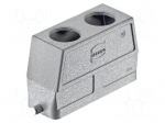 Enclosure for connectors: HDC | Type: high | Gland: M25