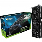 Graphic card / Video cards Palit  Graphics Card||NVIDIA GeForce RTX 5060 Ti|16 GB|GDDR7|128 bit|PCIE 5.0 16x|Memory 1750 MHz|Triple slot Fansink|1xHDMI|3xDisplayPort|NE7506T019T1-GB2061S